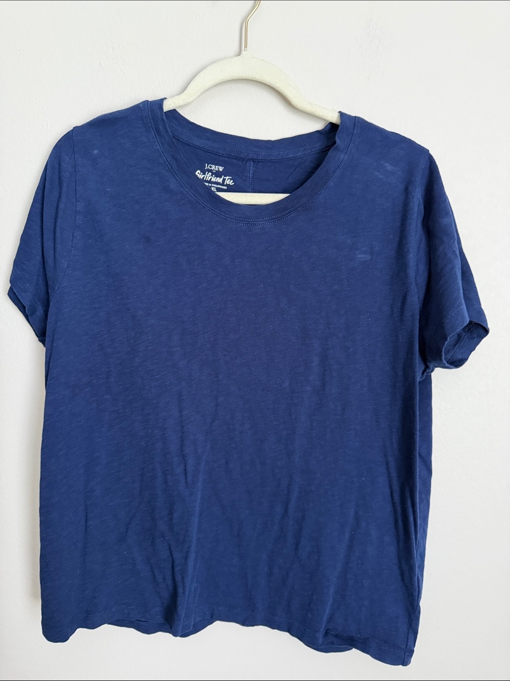 J. Crew Indigo Short-Sleeve Crewneck Tee